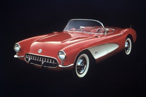 【ハリウッドクルマニュース】“お騒がせセレブ”ケンダル・ジェンナーのクルマ遍歴がスゴすぎる - 1957 Chevrolet Corvette