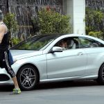 Exclusive... Chloe Grace Moretz Picking Up A Friend In Beverly Hills