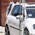 Robert Downey Jr. Leaving A Kung Fu Class
