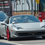 Kylie Jenner Drives Her Convertible Ferrari & Has Some Retail Therapy At Barney's With Gal Pal Mia PIa