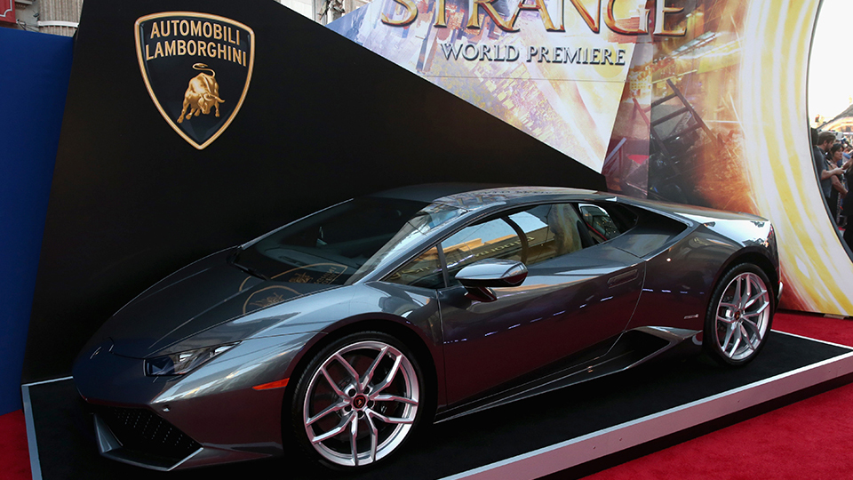 Lamborghini Stars at Marvel's Doctor Strange, in theaters Nov. 4.