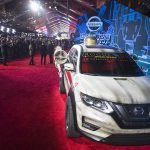 HOLLYWOOD, Calif. (Dec. 10, 2016) – The World Premiere of Rogue One: A Star Wars Story was held at The Pantages Theatre on Saturday, Dec. 10, 2016 in Hollywood, California where Nissan showed the 2017 Nissan Rogue: Rogue One Star Wars Limited Edition. (Photo by Colin Young-Wolff/Invision for Nissan/AP Images)