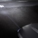 DIGITAL LIGHT: Mit der neuen HD-Scheinwerfergeneration lassen sich hochauflösende Projektionen auf die Straße beamen. ;
DIGITAL LIGHT: The new generation of HD headlamps can project high-resolution images onto the road surface.;