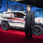 HOLLYWOOD, Calif. (Dec. 10, 2016) – The World Premiere of Rogue One: A Star Wars Story was held at The Pantages Theatre on Saturday, Dec. 10, 2016 in Hollywood, California where Nissan showed the 2017 Nissan Rogue: Rogue One Star Wars Limited Edition. (Photo by Colin Young-Wolff/Invision for Nissan/AP Images)