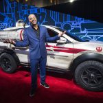HOLLYWOOD, Calif. (Dec. 10, 2016) – The World Premiere of Rogue One: A Star Wars Story was held at The Pantages Theatre on Saturday, Dec. 10, 2016 in Hollywood, California where Nissan showed the 2017 Nissan Rogue: Rogue One Star Wars Limited Edition. (Photo by Colin Young-Wolff/Invision for Nissan/AP Images)