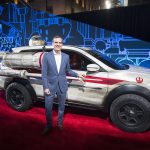 HOLLYWOOD, Calif. (Dec. 10, 2016) – The World Premiere of Rogue One: A Star Wars Story was held at The Pantages Theatre on Saturday, Dec. 10, 2016 in Hollywood, California where Nissan showed the 2017 Nissan Rogue: Rogue One Star Wars Limited Edition. (Photo by Colin Young-Wolff/Invision for Nissan/AP Images)