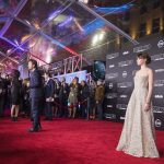 HOLLYWOOD, Calif. (Dec. 10, 2016) – The World Premiere of Rogue One: A Star Wars Story was held at The Pantages Theatre on Saturday, Dec. 10, 2016 in Hollywood, California where Nissan showed the 2017 Nissan Rogue: Rogue One Star Wars Limited Edition. (Photo by Colin Young-Wolff/Invision for Nissan/AP Images)