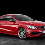 Mercedes-Benz CLA 200d 4MATIC Coupé (C117) 2016. Jupiterrot, Interieur Leder schwarz. Kraftstoffverbrauch (l/100 km) innerorts/außerorts/kombiniert: 5,5/4,0/4,6  CO2-Emissionen kombiniert: 119 g/km
Mercedes-Benz CLA 200d 4MATIC Coupé (C117) 2016. Jupiter red, Interior: black leather. Fuel consumption (l/100 km) urban/ex urban/combined: 5.5/4.0/4.6  combined CO2 emissions: 119 g/km