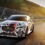 Jaguar XE SV Project 8 prototype testing Nurburgring