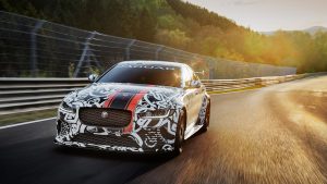 Jaguar XE SV Project 8 prototype testing Nurburgring